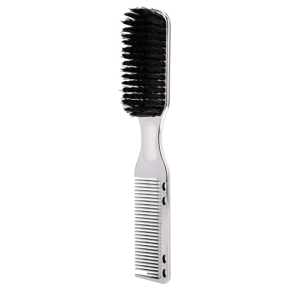 Multi functional men's beard beauty styling brush, nylon hairstyle brush, cleaning brush, suitable for hair and beard
