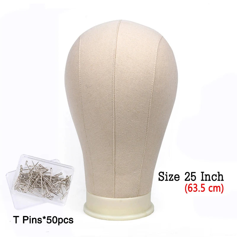 Cheap Wig Making Canvas Head and Training Head Tripod for Wigs Good Quality Mannequin Head for Making Wigs