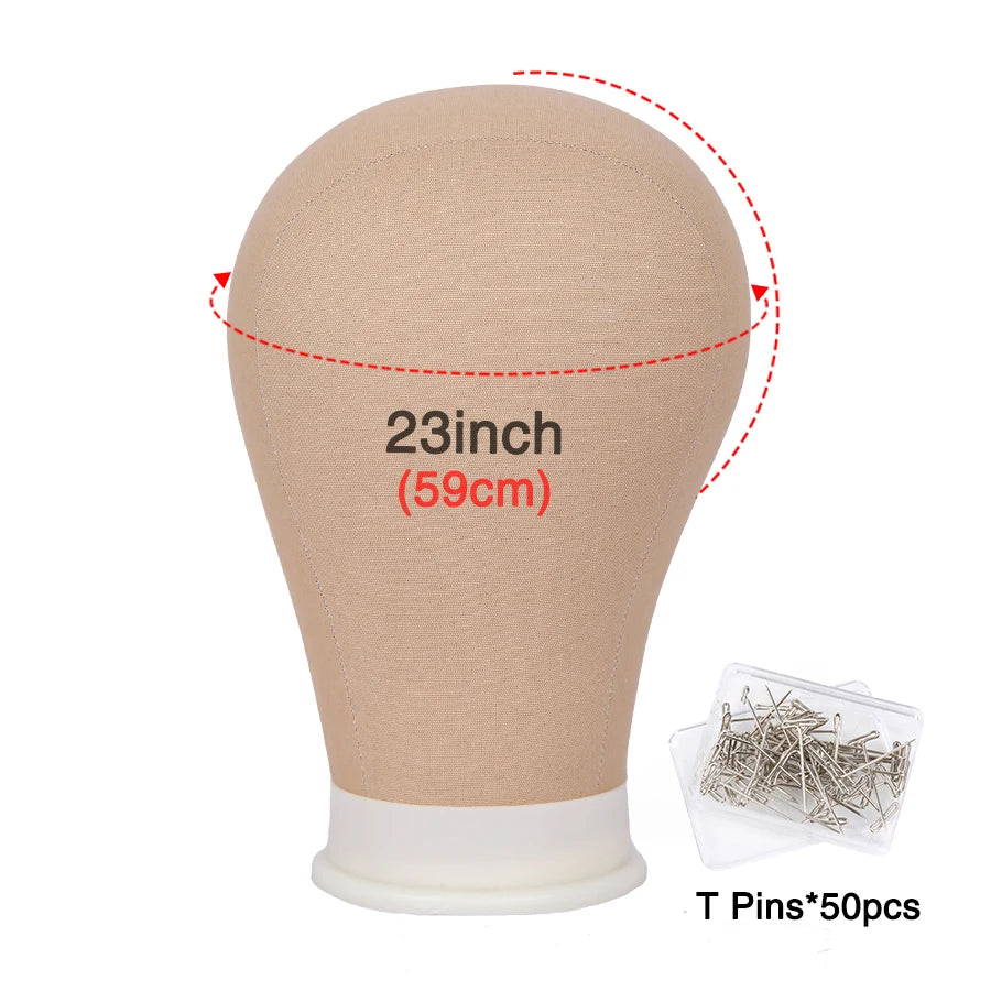 Cheap Wig Making Canvas Head and Training Head Tripod for Wigs Good Quality Mannequin Head for Making Wigs