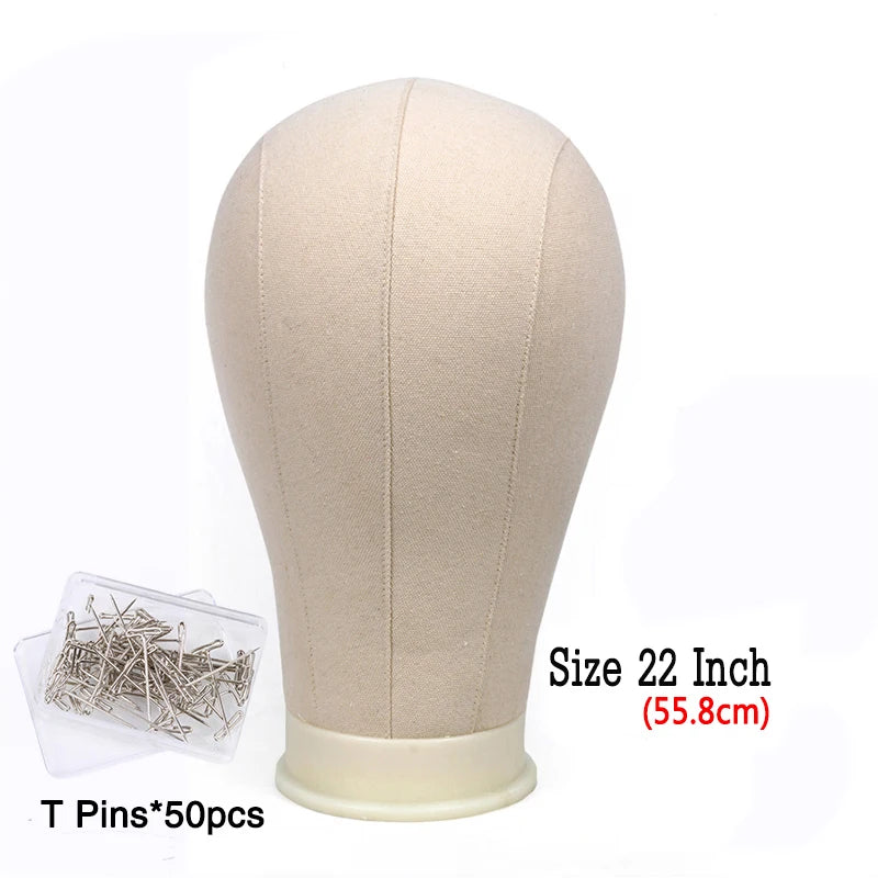 Cheap Wig Making Canvas Head and Training Head Tripod for Wigs Good Quality Mannequin Head for Making Wigs