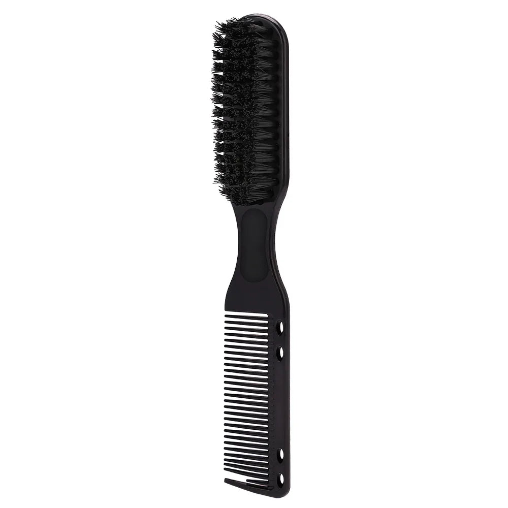 Multi functional men's beard beauty styling brush, nylon hairstyle brush, cleaning brush, suitable for hair and beard