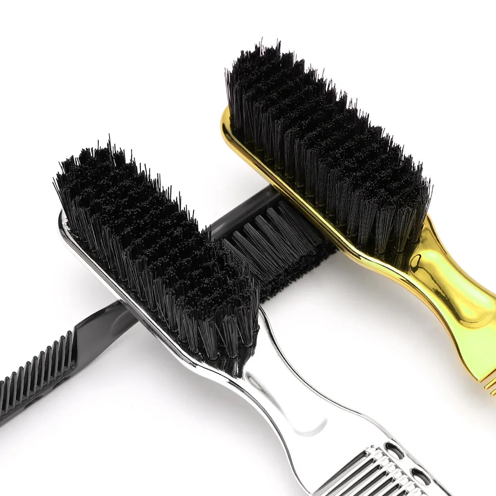 Multi functional men's beard beauty styling brush, nylon hairstyle brush, cleaning brush, suitable for hair and beard
