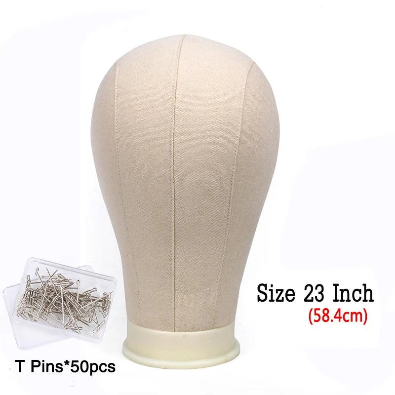 Cheap Wig Making Canvas Head and Training Head Tripod for Wigs Good Quality Mannequin Head for Making Wigs