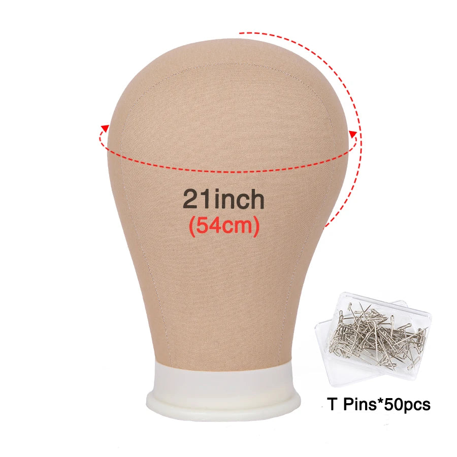 Cheap Wig Making Canvas Head and Training Head Tripod for Wigs Good Quality Mannequin Head for Making Wigs